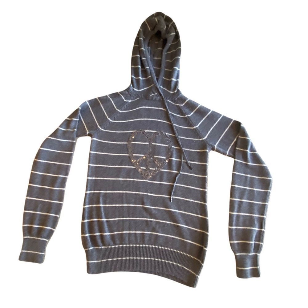 Vintage Jacob cotton knit hoodie
